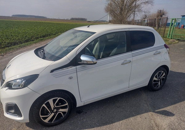 Peugeot 108 cena 38999 przebieg: 76000, rok produkcji 2017 z Głogów małe 137